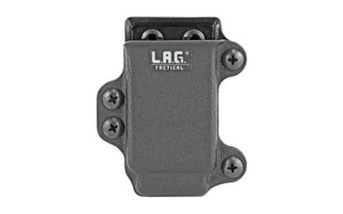 Holsters L.A.G. Tactical Inc. Single Pistol Magazine Carrier LAG SPMC MAG CARRIER 45 SLIM BLK